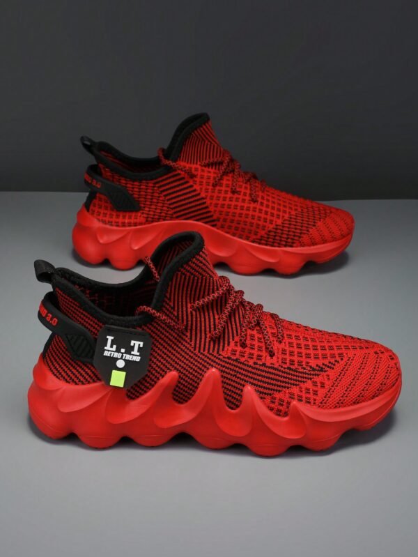 Men's Ultra-Light Flame Shoes Thick-Soled Sports Outdoor Casual Shoes Personalized Four-Season Shoes%010312 - Image 11