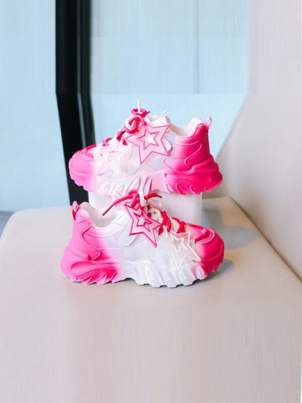 Cute men and women in the fashion star pattern low -level sports shoes, durable and super slippery, all seasons(Not adult size shoes)%010305 - Image 6