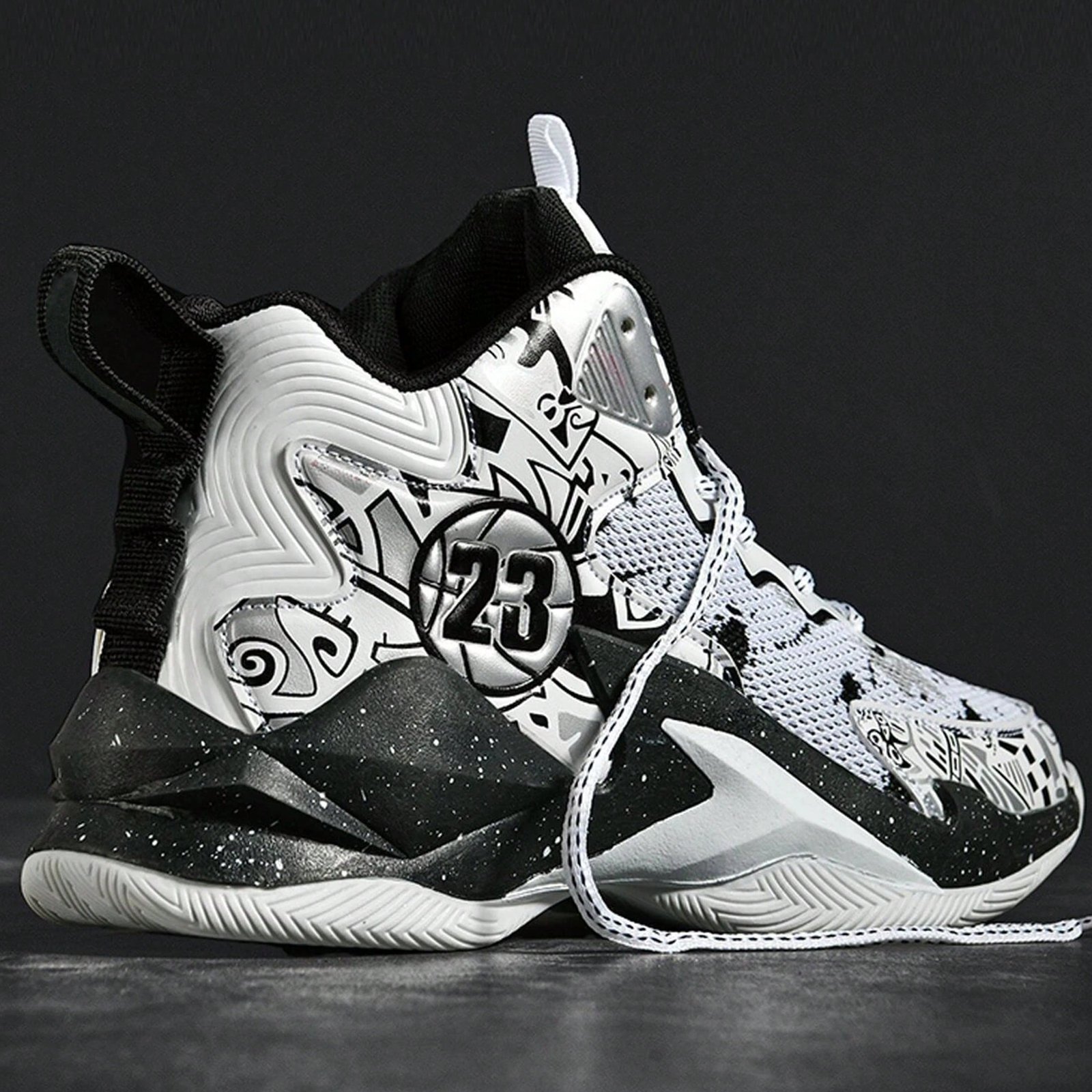 Professional Breathable High-Top Sneakers With Non-Slip & Shock Absorption For Real Summer Sports Action.%010601 - Image 4