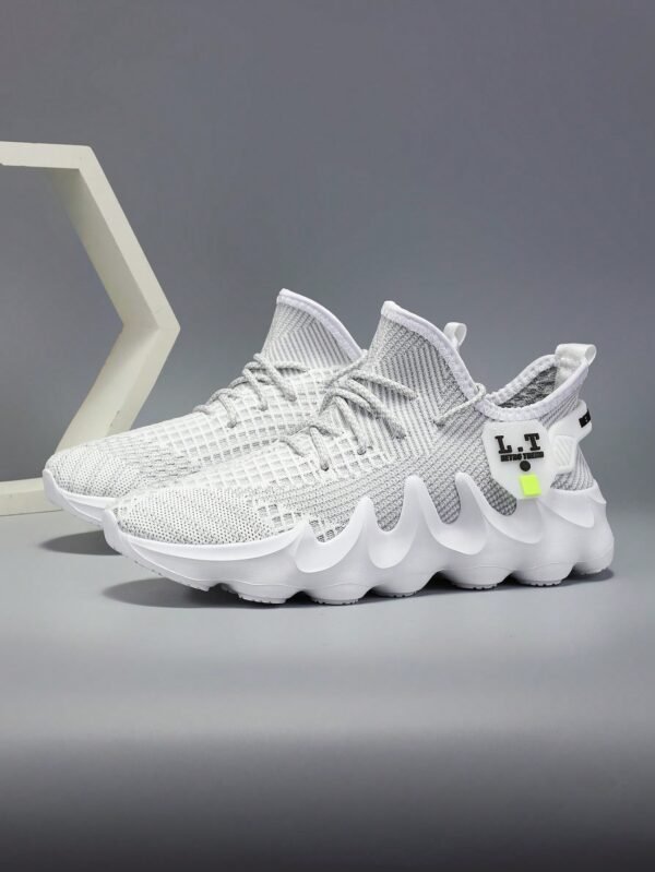Men's Ultra-Light Flame Shoes Thick-Soled Sports Outdoor Casual Shoes Personalized Four-Season Shoes%010312 - Image 4