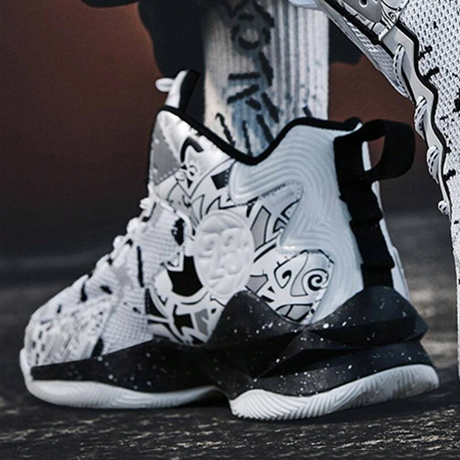 Professional Breathable High-Top Sneakers With Non-Slip & Shock Absorption For Real Summer Sports Action.%010601 - Image 2