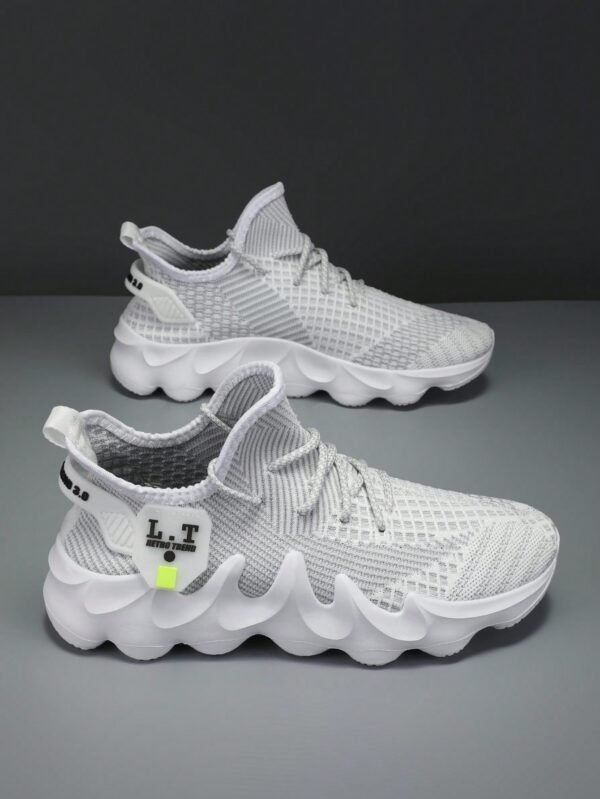Men's Ultra-Light Flame Shoes Thick-Soled Sports Outdoor Casual Shoes Personalized Four-Season Shoes%010312 - Image 3