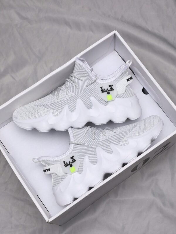 Men's Ultra-Light Flame Shoes Thick-Soled Sports Outdoor Casual Shoes Personalized Four-Season Shoes%010312 - Image 2
